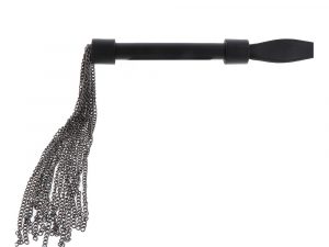 Hidden Desire Masters Real Leather Chain Whip