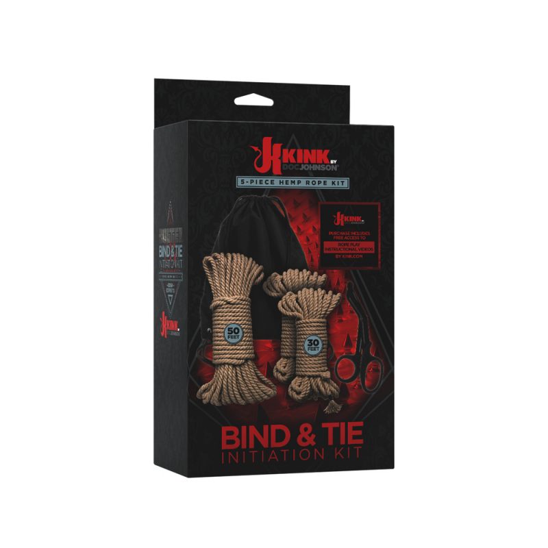 Kink Bind And Tie Initiation 5 Piece Hemp Rope Kit - Image 3