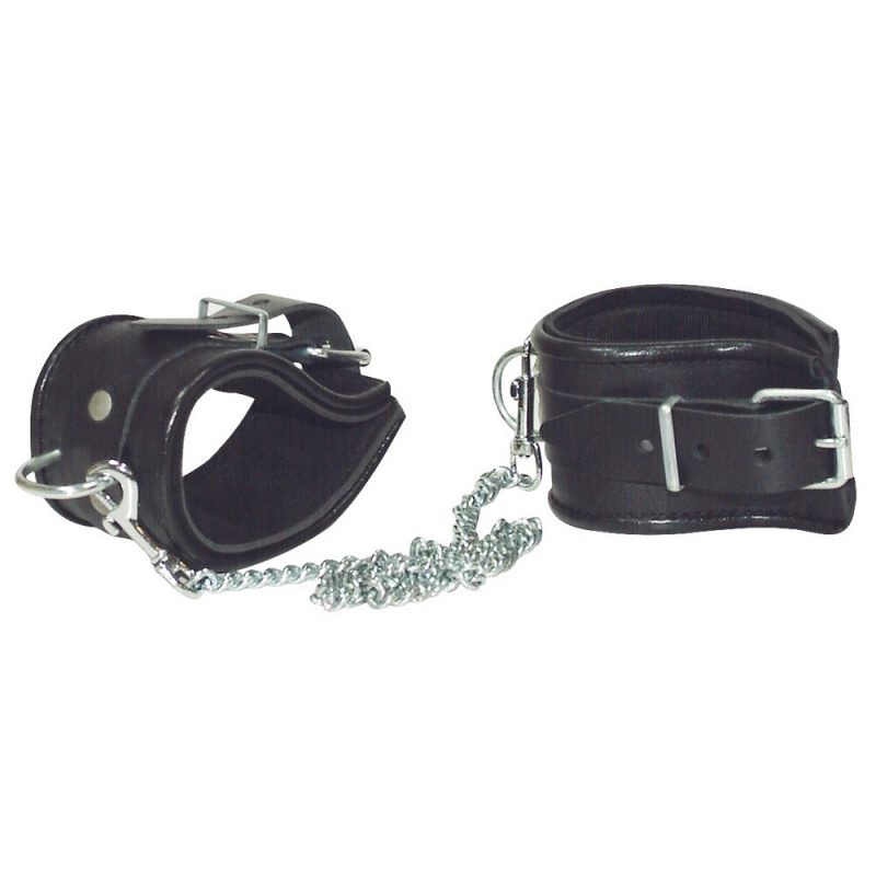Zado Leather And Chain Ankle Leg Restraint - Image 2