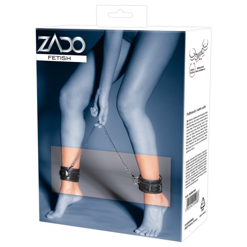 Zado Leather And Chain Ankle Leg Restraint - Image 5