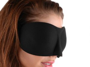 Frisky Deluxe Black Out Blindfold