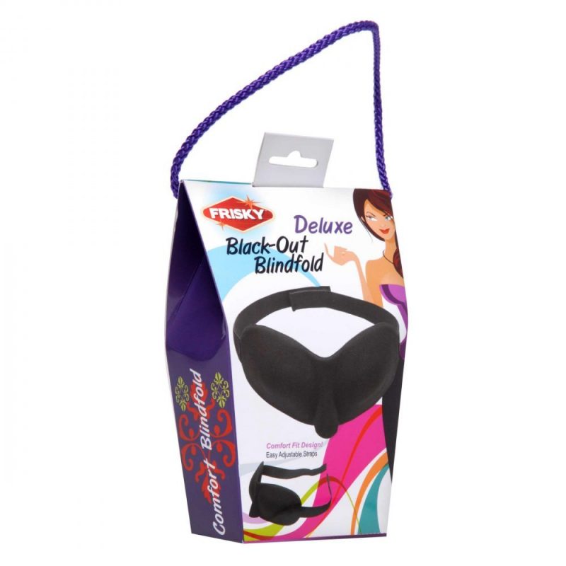Frisky Deluxe Black Out Blindfold - Image 5