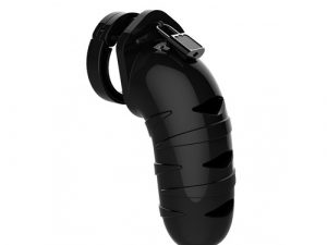 Man Cage 05 Male 5.5 Inch Black Chastity Cage