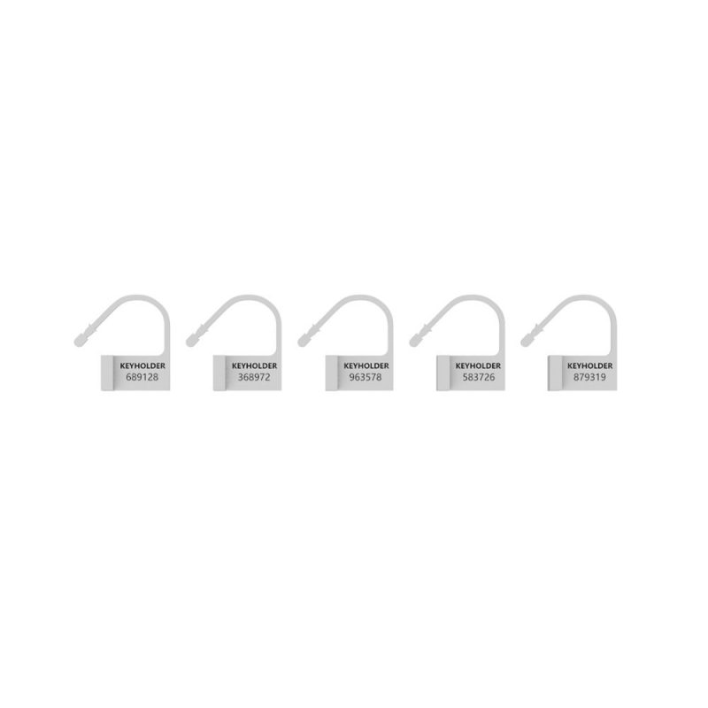 Man Cage White Spare Locks x5 - Image 2