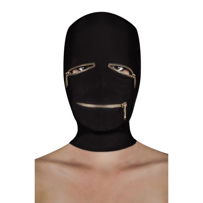 Ouch Extreme Zipper Mask With Eye And Mouth Zipper - Image 2