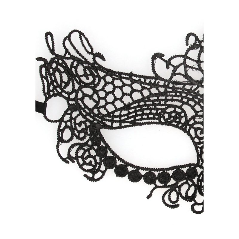 Ouch Queen Black Lace Mask - Image 3