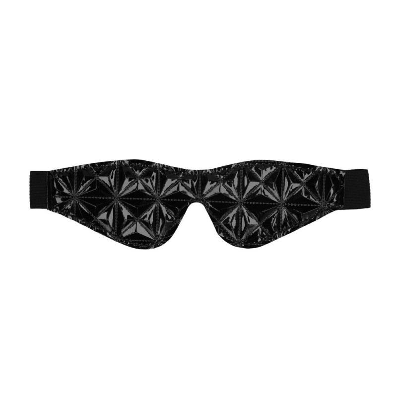 Ouch Black Luxury Eye Mask - Image 2