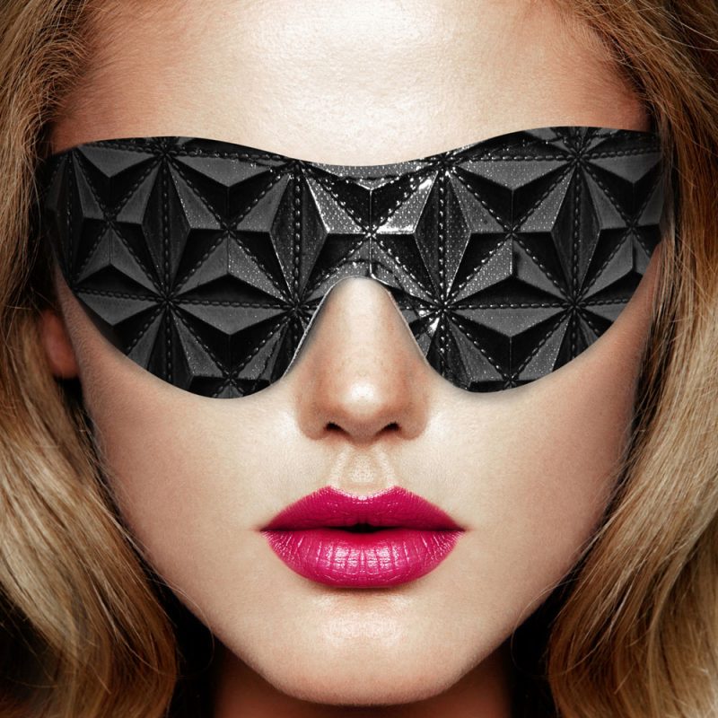 Ouch Black Luxury Eye Mask - Image 4