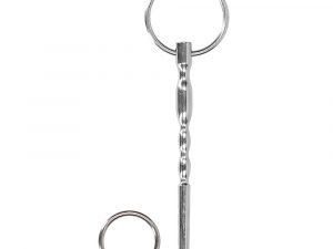 Ouch Stainless Steel Pug With Ring