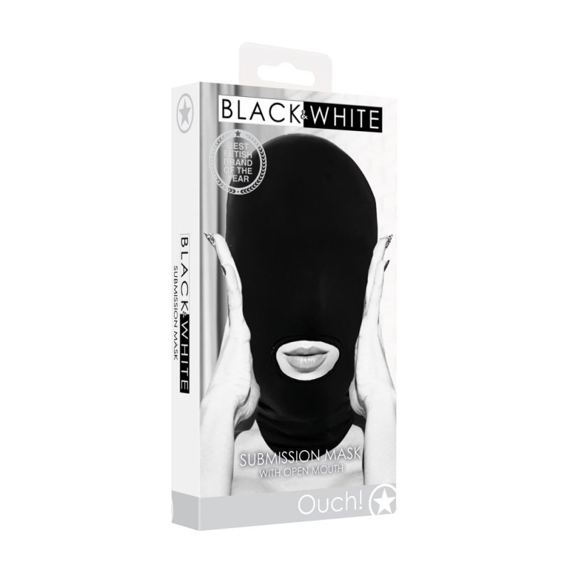 Ouch Submission Mask with Open Mouth - Image 3