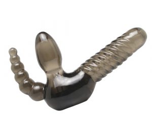 Fetish Fantasy Series Strapless Dildo Strap On With Anal Beads