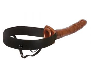 Fetish Fantasy Series 10 Inch Chocolate Dream Hollow Strap-On