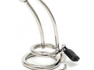 Chastity Penis Lock Curved With Urethral Tube