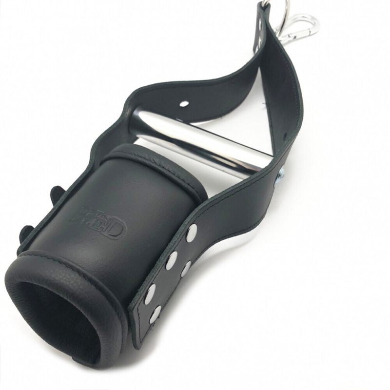 The Red Deluxe Leather Suspension Handcuffs - Image 2