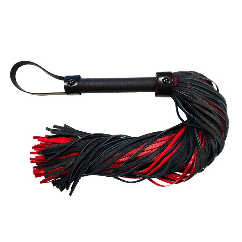 Rouge Garments Leather Croc Print Flogger - Image 2