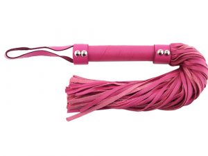 Rouge Garments Pink Leather Flogger