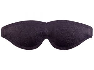 Rouge Garments Large Black Padded Blindfold