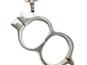 Rouge Stainless Steel Lockable Wrist Cuffs