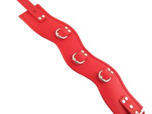 Rouge Garments Red Padded Posture Collar