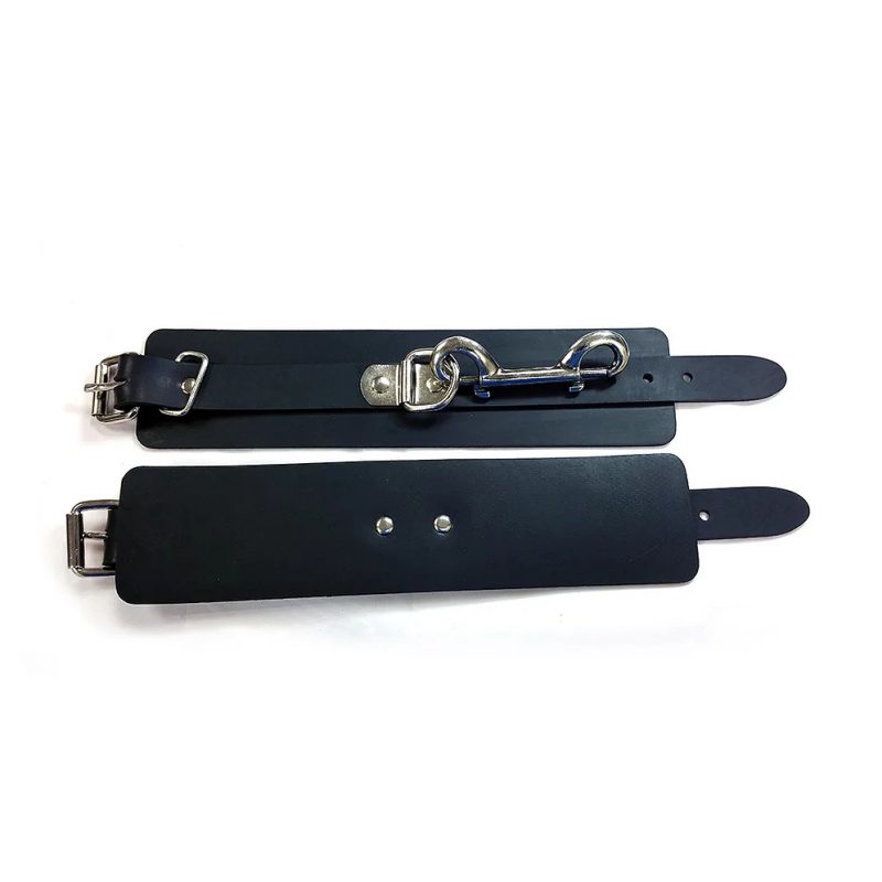 Rouge Garments Black Rubber Wrist Cuffs - Image 3