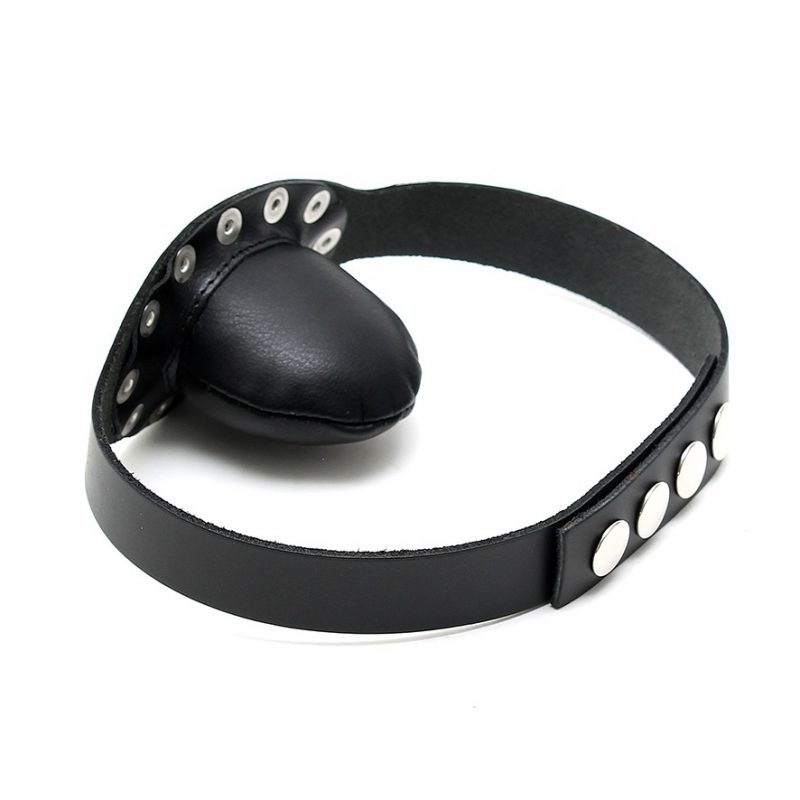 Leather Gag With Studs - Image 4