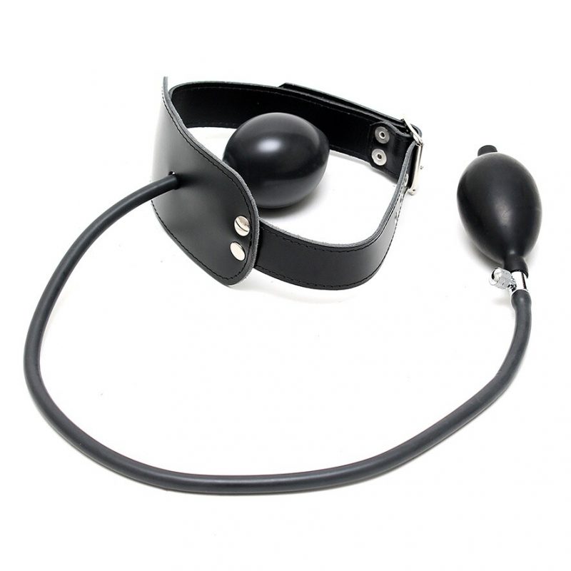 Leather Inflatable Gag - Image 2