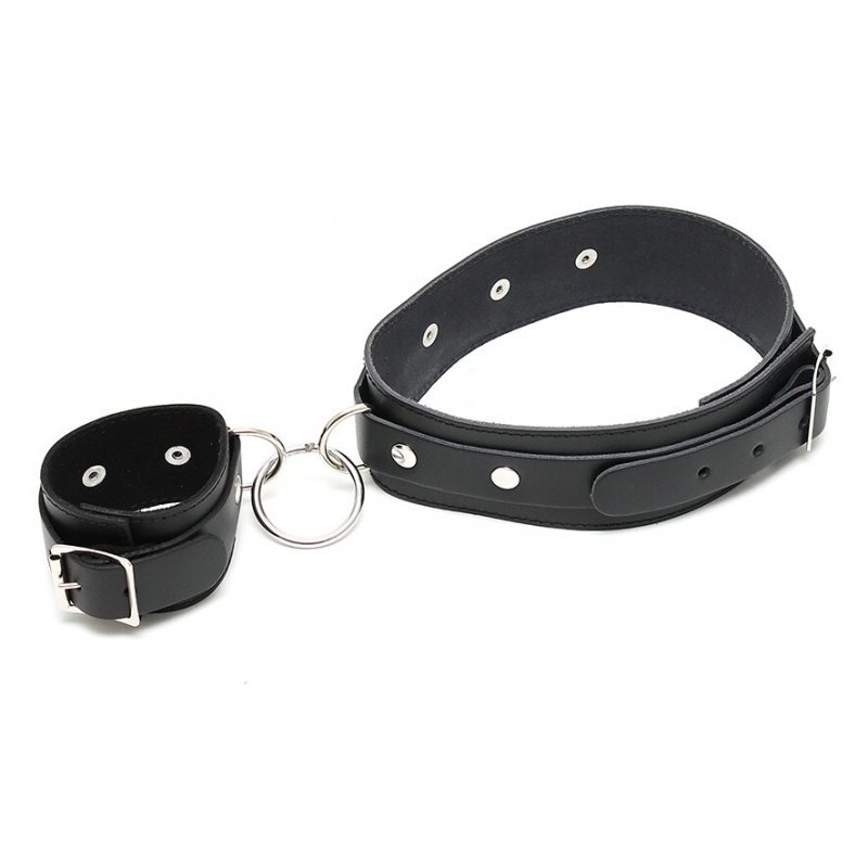 Leather Wrist And Leg Cuff - Image 2