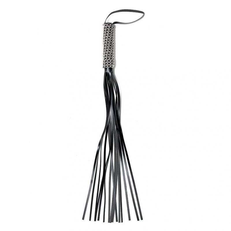 Leather and Chain Whip - Image 2