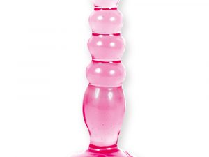 Crystal Jellies Anal Delight Butt Plug Pink