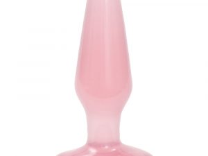 Crystal Jellies Medium Butt Plug Pink