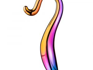 Glamour Glass Elegant Curved Dildo