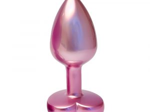 Gleaming Love Pearl Pink Butt Plug Small