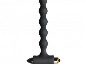 Rocks Off Pearls Petite Sensations Black Butt Plug