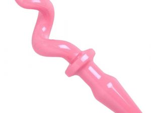 XR Pig Tail Pink Butt Plug