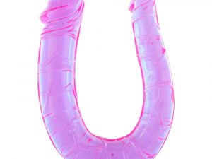 Double Mini Twin Head Jelly Penis Dildo
