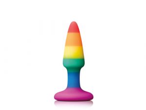 Pride Pleasure Plug Rainbow Mini