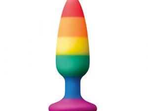 Pride Pleasure Plug Rainbow Medium