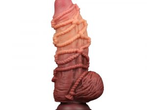 Lovetoy Extreme Dildo With Rope Pattern