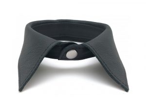 The Red Leather Shirt Collar