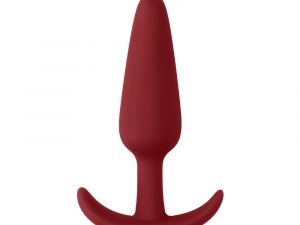 Beginners Size Slim Butt Plug Red